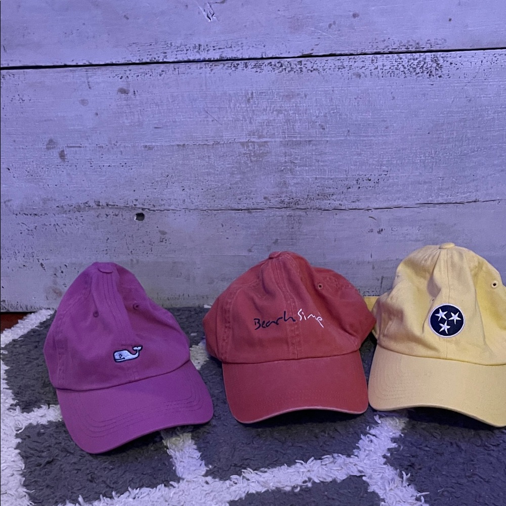 Colorful Baseball Caps Set